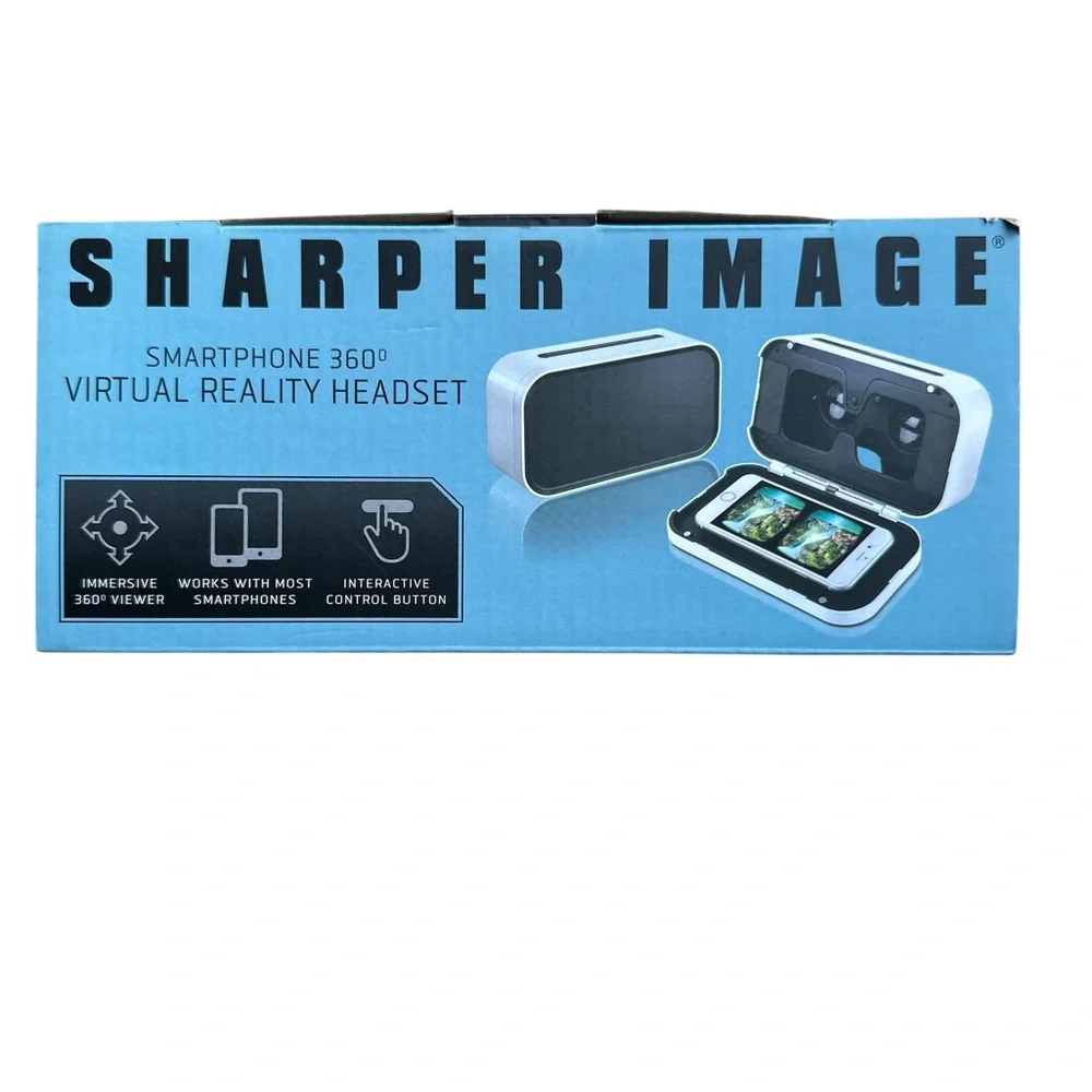 BRAND NEW Sharper Image Smartphone 360 Degree Virtual Reality Headset